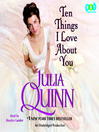 Cover image for Ten Things I Love About You